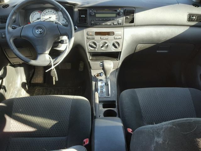 1NXBR32E47Z769852 - 2007 TOYOTA COROLLA CE GRAY photo 9