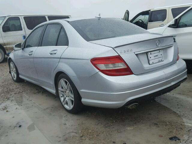 WDDGF5GB6AR091067 - 2010 MERCEDES-BENZ C 350 GRAY photo 3