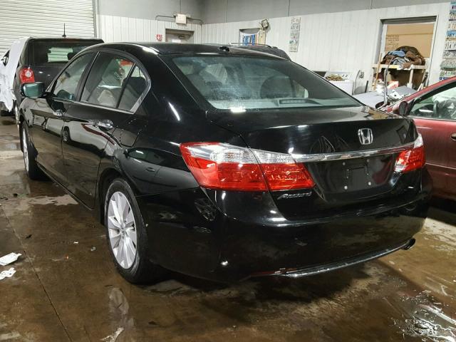 1HGCR2F86FA056492 - 2015 HONDA ACCORD EXL BLACK photo 3