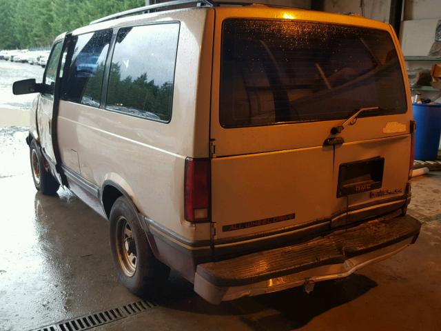 1GKEL19W6PB515193 - 1993 GMC SAFARI XT BEIGE photo 3