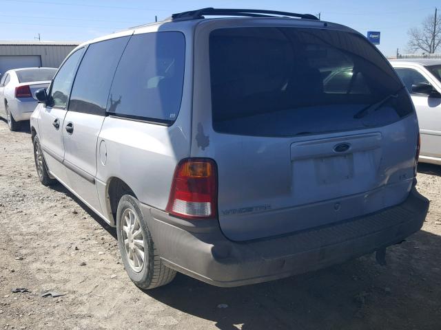 2FMZA51401BC04828 - 2001 FORD WINDSTAR L SILVER photo 3