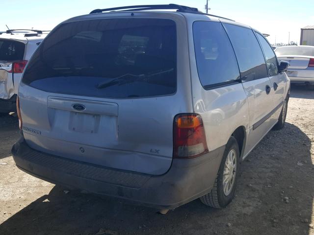 2FMZA51401BC04828 - 2001 FORD WINDSTAR L SILVER photo 4