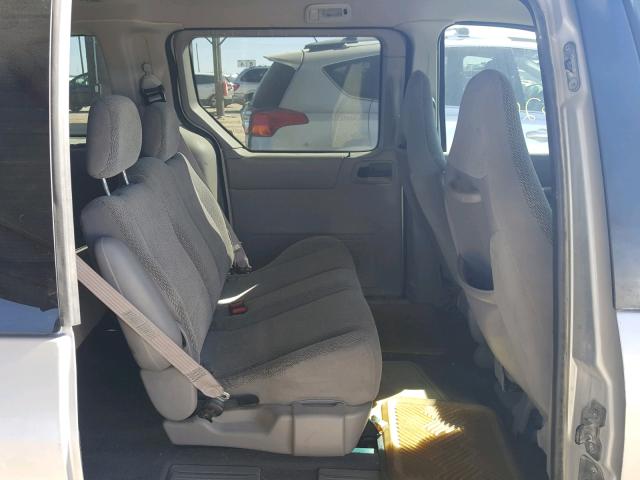 2FMZA51401BC04828 - 2001 FORD WINDSTAR L SILVER photo 6