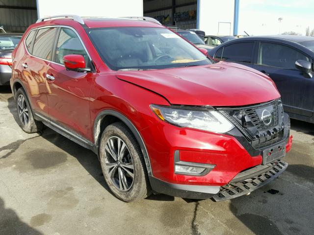 JN8AT2MV3HW264145 - 2017 NISSAN ROGUE S RED photo 1