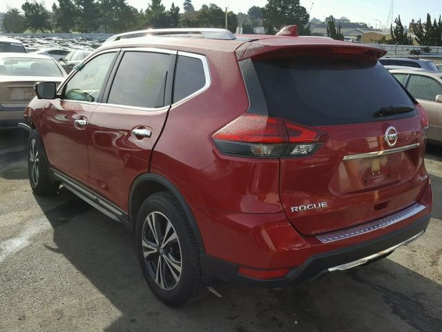 JN8AT2MV3HW264145 - 2017 NISSAN ROGUE S RED photo 3