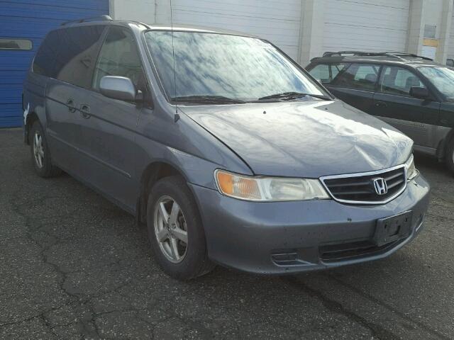 5FNRL18972B038580 - 2002 HONDA ODYSSEY EX GRAY photo 1