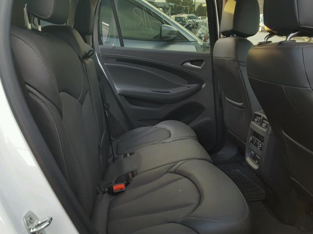 LRBFXDSA9HD026652 - 2017 BUICK ENVISION E WHITE photo 6