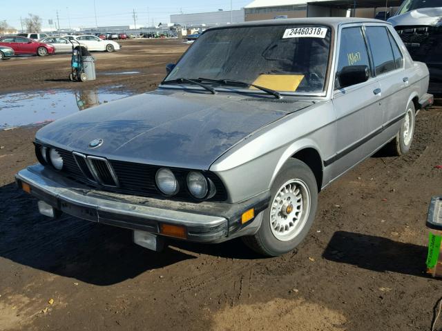 WBADK8300J9887891 - 1988 BMW 528 E AUTO GRAY photo 2