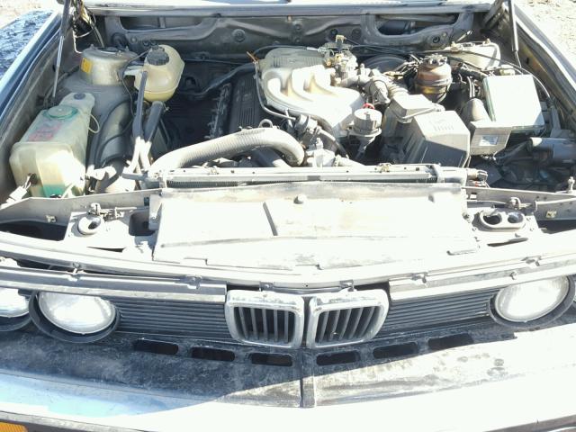 WBADK8300J9887891 - 1988 BMW 528 E AUTO GRAY photo 7