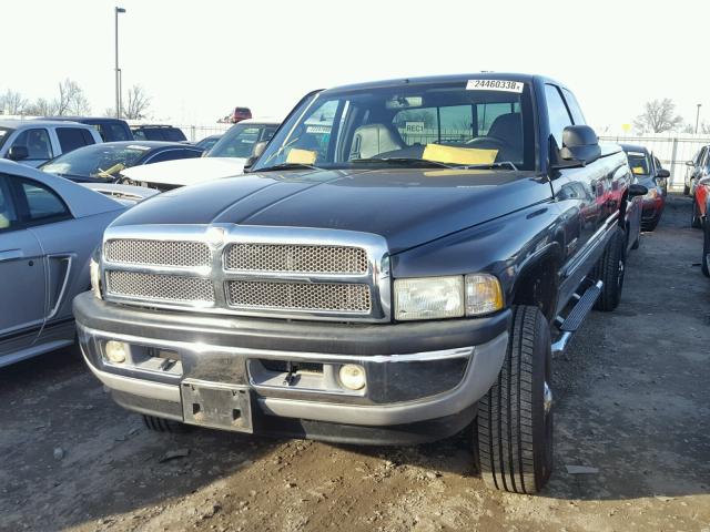 3B7KF23692M219154 - 2002 DODGE RAM 2500 GRAY photo 2