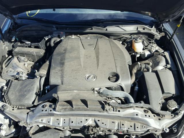 JTHBF1D21F5067743 - 2015 LEXUS IS 250 GRAY photo 7