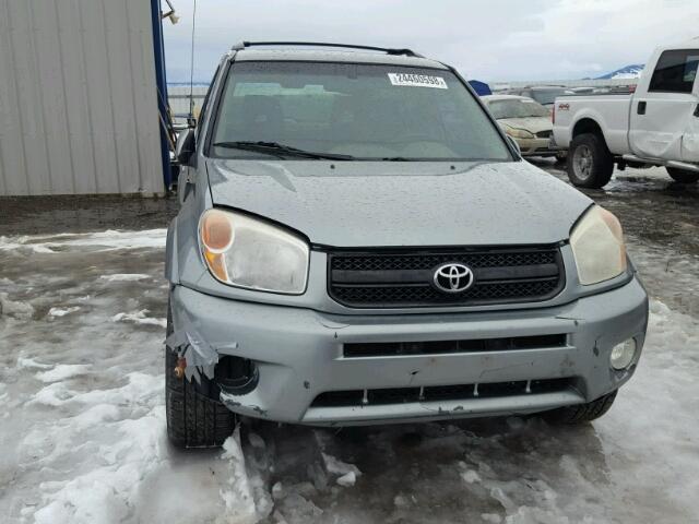 JTEHD20V040017252 - 2004 TOYOTA RAV4 BLUE photo 7