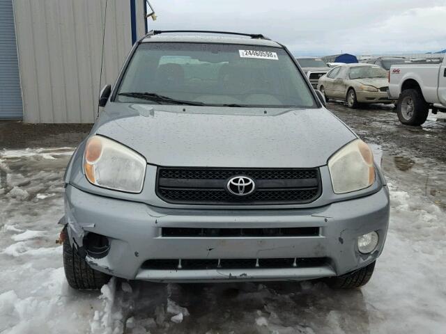 JTEHD20V040017252 - 2004 TOYOTA RAV4 BLUE photo 9