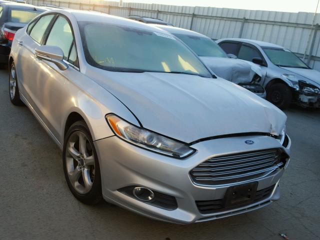 3FA6P0HD7GR360623 - 2016 FORD FUSION SE SILVER photo 1