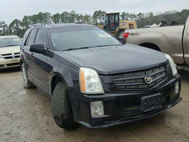 1GYEE637480179703 - 2008 CADILLAC SRX BLACK photo 1