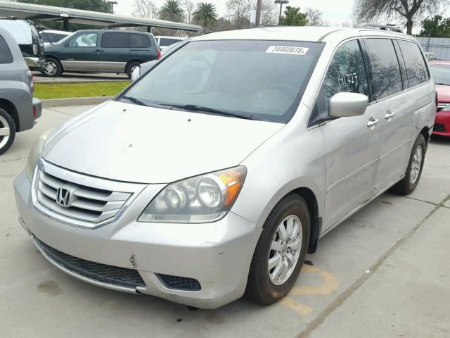 5FNRL38458B018031 - 2008 HONDA ODYSSEY EX SILVER photo 2