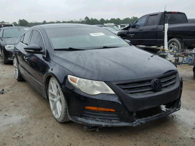 WVWNP7ANXBE703986 - 2011 VOLKSWAGEN CC SPORT BLACK photo 1