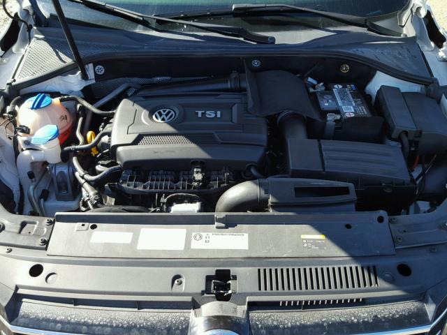 1VWAS7A33FC013992 - 2015 VOLKSWAGEN PASSAT S WHITE photo 7