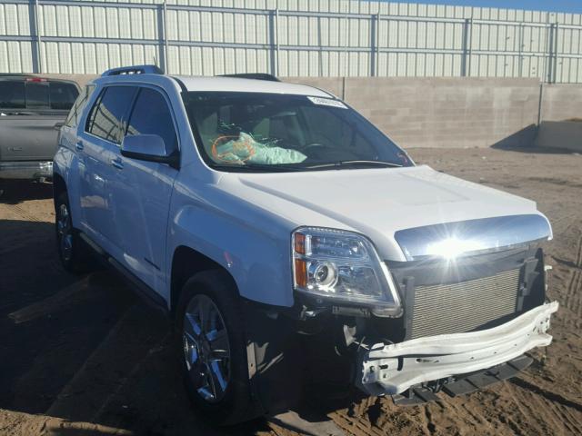 2GKFLYE33F6350861 - 2015 GMC TERRAIN SL WHITE photo 1