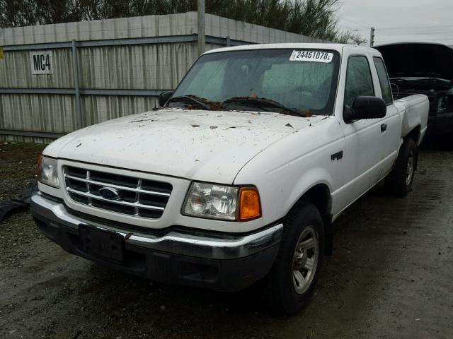 1FTYR14D81PB30340 - 2001 FORD RANGER SUP WHITE photo 2