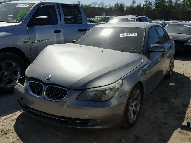 WBANW13518CZ79827 - 2008 BMW 535 I GRAY photo 2