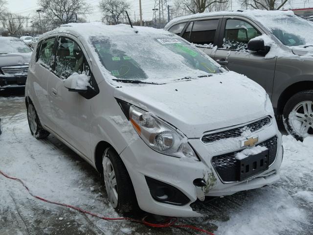 KL8CD6S9XDC587899 - 2013 CHEVROLET SPARK 1LT WHITE photo 1