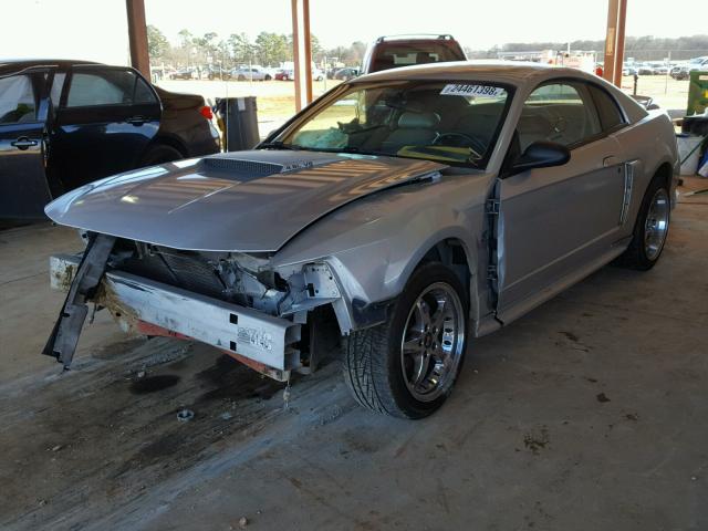 1FAFP42X9YF290681 - 2000 FORD MUSTANG GT SILVER photo 2