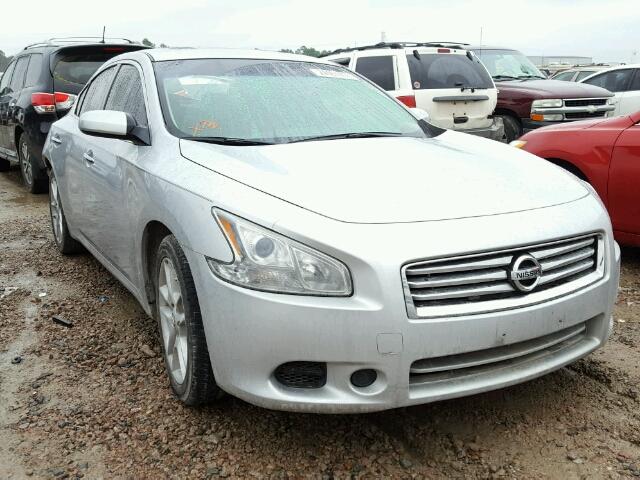 1N4AA5AP5EC462219 - 2014 NISSAN MAXIMA S SILVER photo 1