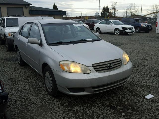 1NXBR32E34Z339807 - 2004 TOYOTA COROLLA CE SILVER photo 1