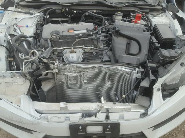 19XFC2F74GE069910 - 2016 HONDA CIVIC EX WHITE photo 7