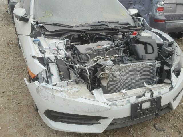 19XFC2F74GE069910 - 2016 HONDA CIVIC EX თეთრი ფოტო 9