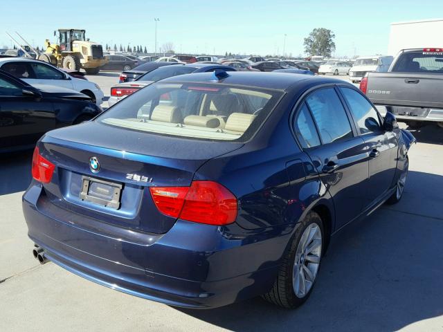 WBAPH5G53BNM77482 - 2011 BMW 328 I SULE BLUE photo 4