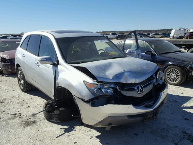 2HNYD28487H541081 - 2007 ACURA MDX TECHNO SILVER photo 1