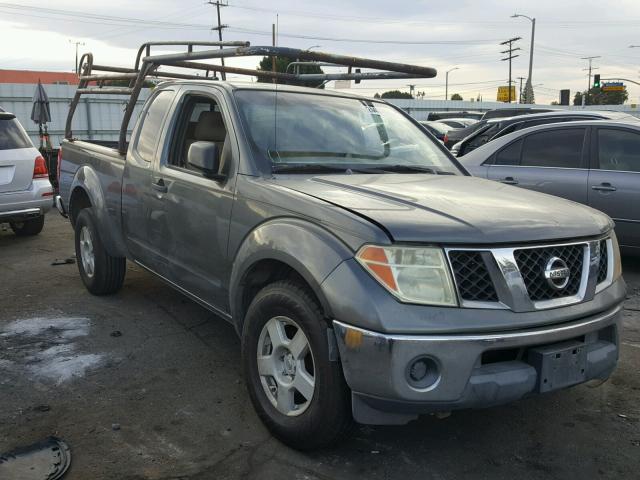 1N6AD06U45C432970 - 2005 NISSAN FRONTIER K GREEN photo 1