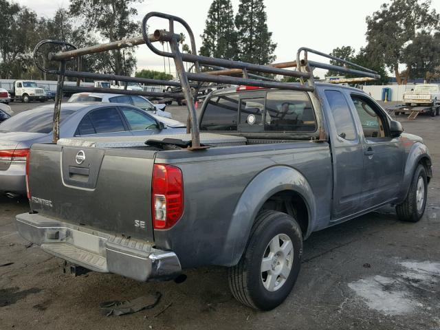 1N6AD06U45C432970 - 2005 NISSAN FRONTIER K GREEN photo 4