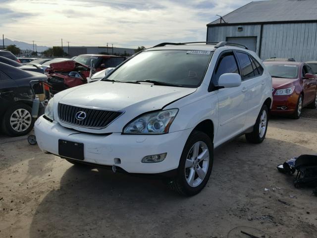 JTJHK31UX72009011 - 2007 LEXUS RX 350 WHITE photo 2