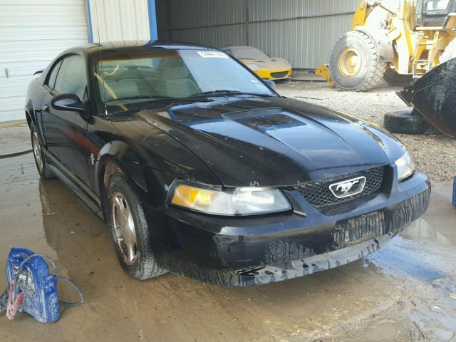 1FAFP40441F173699 - 2001 FORD MUSTANG BLACK photo 1