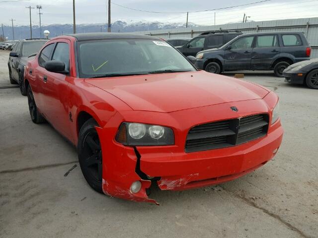 2B3KA33V29H562796 - 2009 DODGE CHARGER SX RED photo 1