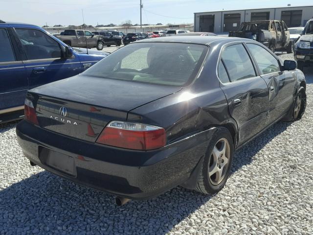 19UUA56682A021295 - 2002 ACURA 3.2TL BLACK photo 4