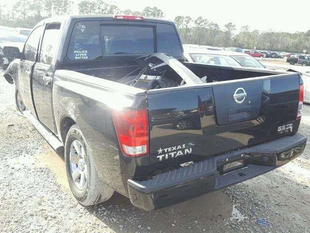 1N6BA07D79N307970 - 2009 NISSAN TITAN XE BLACK photo 3