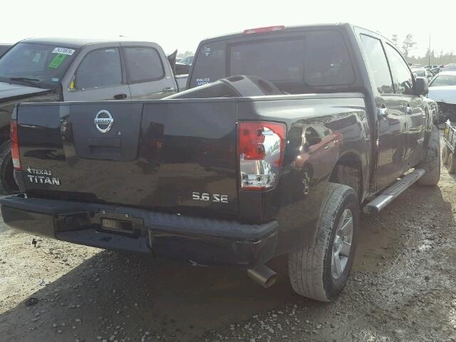 1N6BA07D79N307970 - 2009 NISSAN TITAN XE BLACK photo 4