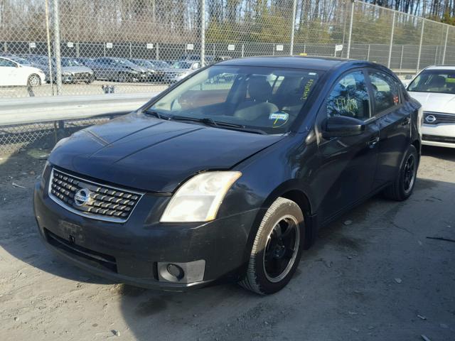 3N1AB61E57L654472 - 2007 NISSAN SENTRA 2.0 BLACK photo 2