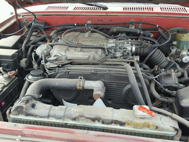 JT3VN29VXR0023238 - 1994 TOYOTA 4RUNNER VN RED photo 7