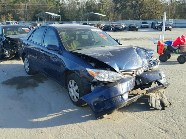 4T1BE30K65U420421 - 2005 TOYOTA CAMRY LE BLUE photo 1