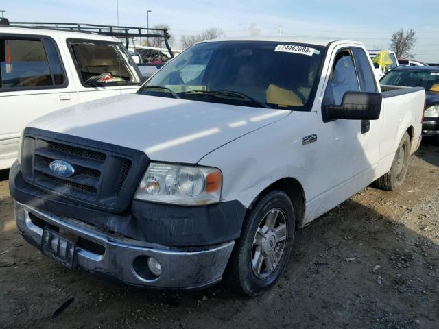 1FTRF12W56NA24738 - 2006 FORD F150 WHITE photo 2