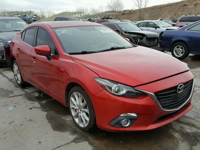 JM1BM1W36E1178520 - 2014 MAZDA 3 GRAND TO RED photo 1