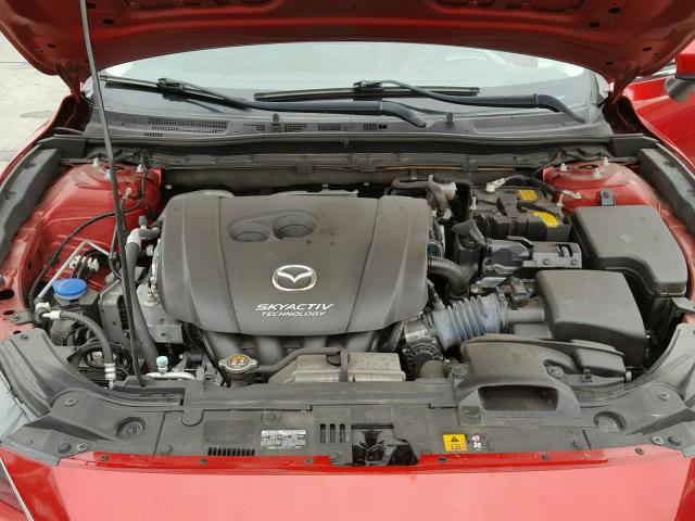 JM1BM1W36E1178520 - 2014 MAZDA 3 GRAND TO RED photo 7