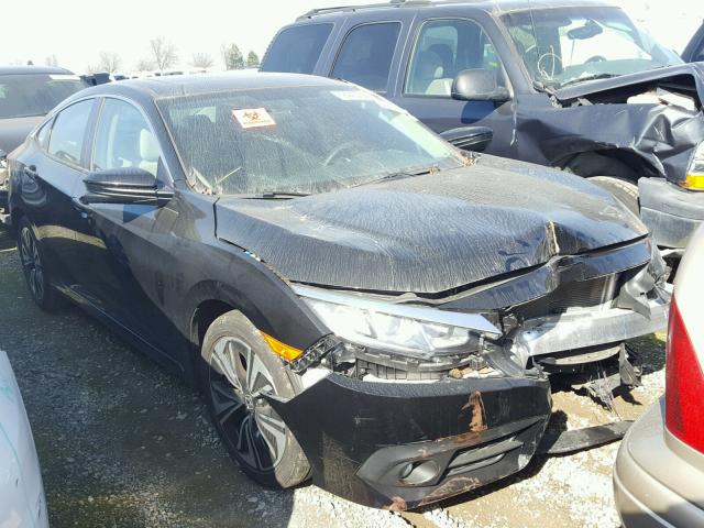 19XFC1F3XGE211586 - 2016 HONDA CIVIC EX შავი ფოტო 1
