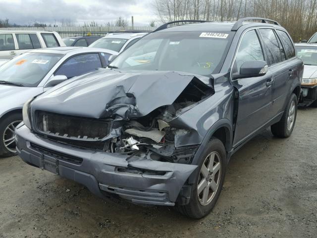 YV4CZ982971396377 - 2007 VOLVO XC90 3.2 GRAY photo 2