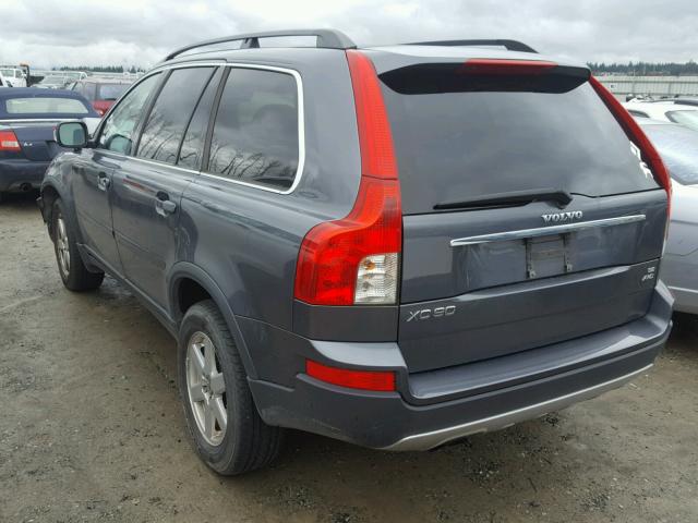 YV4CZ982971396377 - 2007 VOLVO XC90 3.2 GRAY photo 3